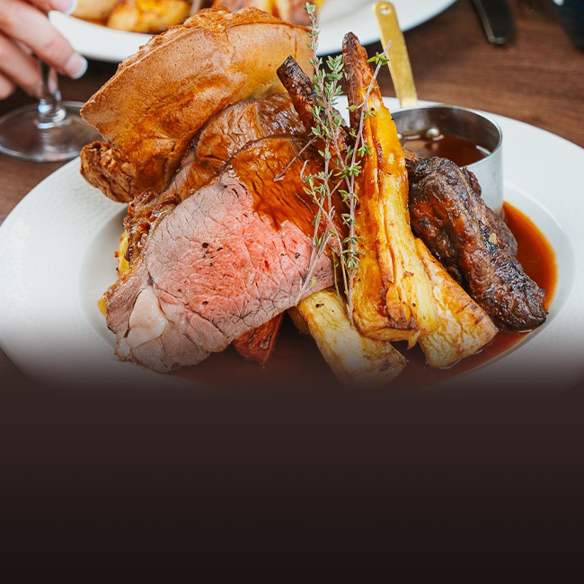 Sunday menu at The Chilworth Arms