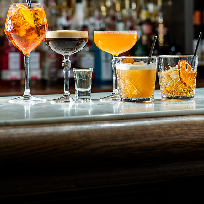 Wine & Drinks menu at The Chilworth Arms