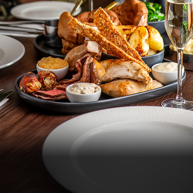 Sunday menu at The Chilworth Arms