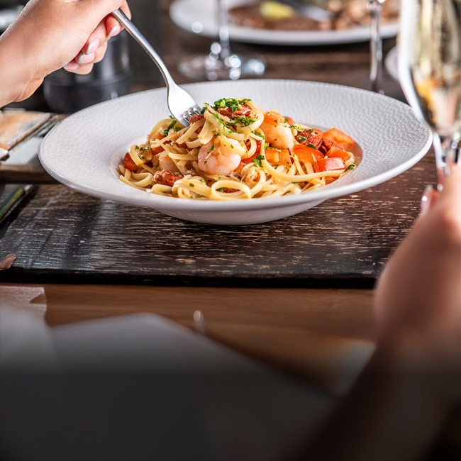 Dessert menu at The Chilworth Arms